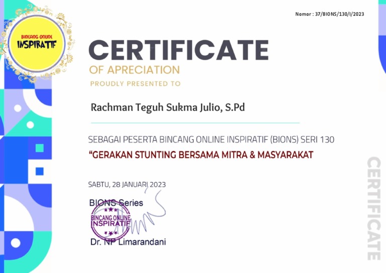 Rachman Teguh Sukma Julio, S.Pd-11 | PDF