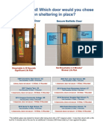 Secure Door Vs Unsecure Door