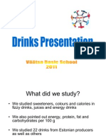 Drinks Presentation