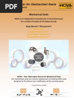 Mechanical Seal Drawing and Specifications | PDF