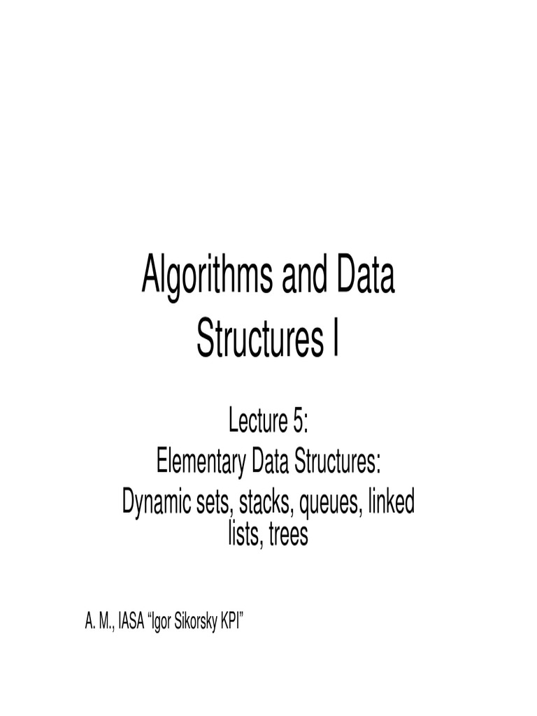 Lecture05 v08 | PDF | Queue (Abstract Data Type) | Data Management