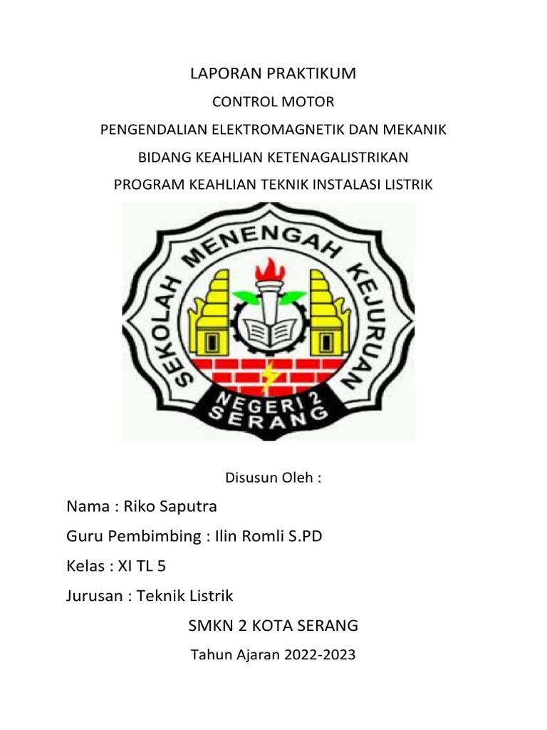 Laporan Praktikum Control Motor Riko | PDF