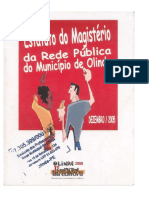 Estatuto Do Magisterio Da Rede Publica Do Municipio de Olinda 2006 - Compressed