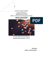 Nucleación Homogenea y Radio Critico