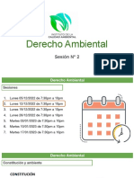 Derecho Ambiental - Sesión 2