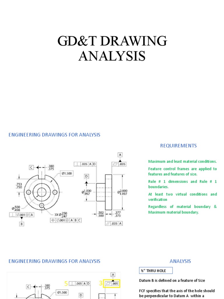 GD and T Project-1 | Download Free PDF | Engineering Tolerance ...