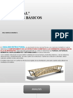 Análisis Estructural" Conceptos Básicos: Arq. Marcela Ramirez S