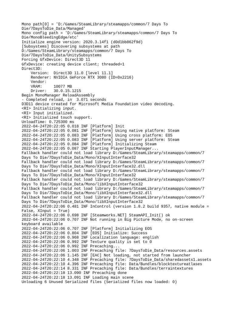 Output Log 2022-04-24 20-21-58 | PDF | Library (Computing) | Graphics ...