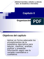 Capitulo 02. Organizacion de Datos - 2015 - I