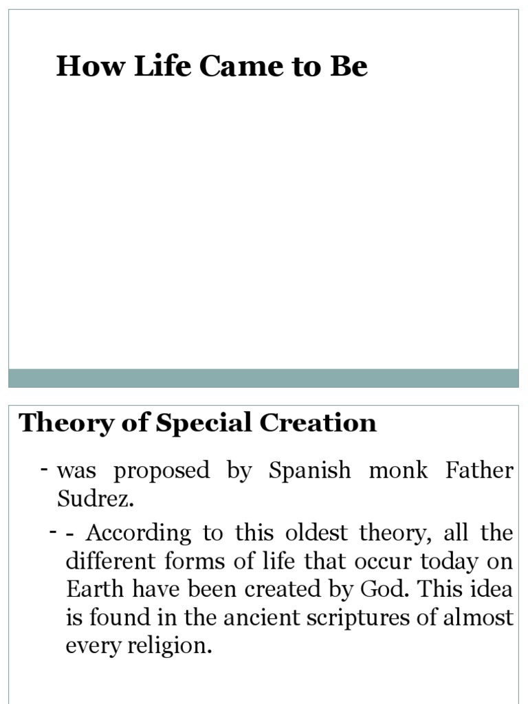 The Evolution of Life Tracing the Origins and Development of Life on