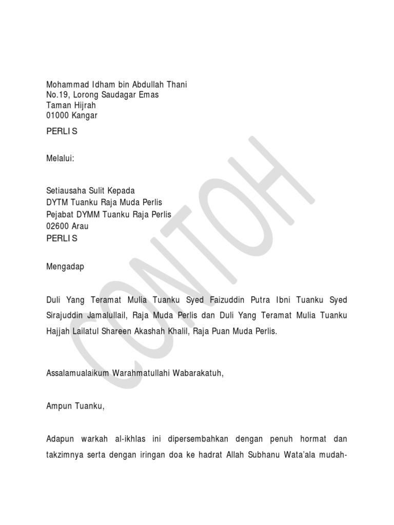 Surat Jemputan Perkahwinan Edited PDF