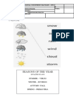 Weather Vocabulary Practice