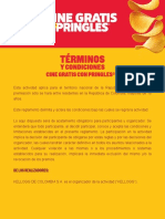 Terminos YCondiciones Pringles de Pelicula