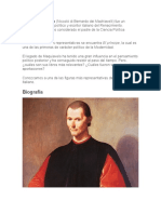 Maquiavelo, padre de la Ciencia Política