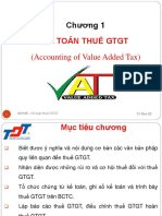 2022.2023 - HK2 - KTT - Chuong 1 Chapter 1 - Ke Toan Thue GTGT VAT Accounting - CS