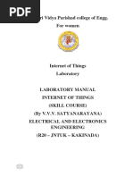 R20 JNTUK EEE IOT LAB Manual Final Print