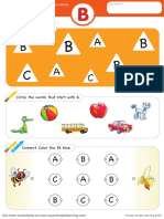 Letter-Recognition-Phonics-B-Uppercase B Besar