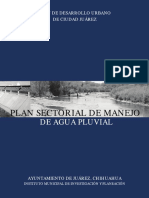 Plan Sectorial Agua Pluvial