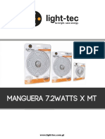 Ficha Tecnica Manguera 7.2w X