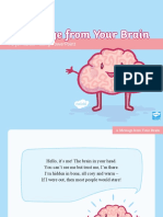 'A Message From Your Brain' Performance Poetry PowerPoint