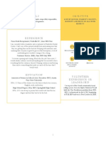 Comm 4920 - Resume