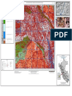 Mapa Geológico Del Cuadrángulo de Oxapampa - Hoja 22M1