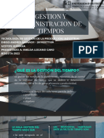 Gestion y Administracion de Tiempos