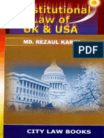 Constitutional Law of UK and USA by Md. Rezaul Karim-Full Book