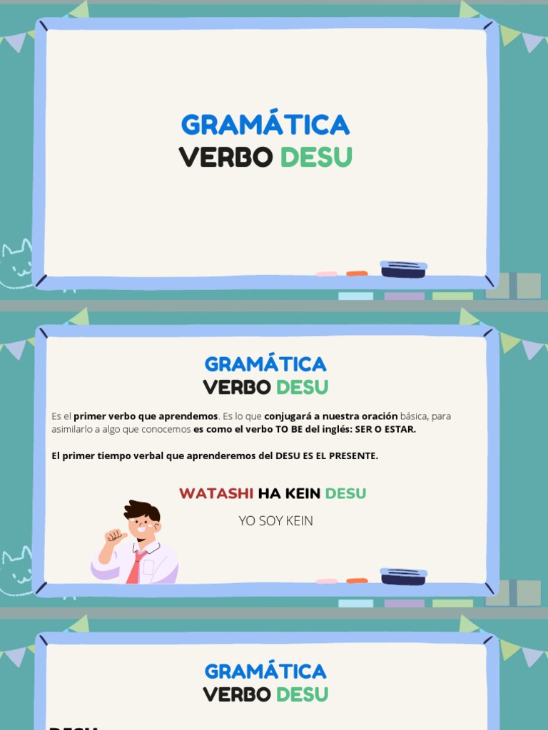 Verbo Desu | PDF