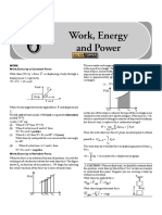 Chapter - 6 Work Energy and Power