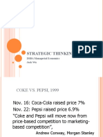 Strategic Thinking: IMBA Managerial Economics Jack Wu