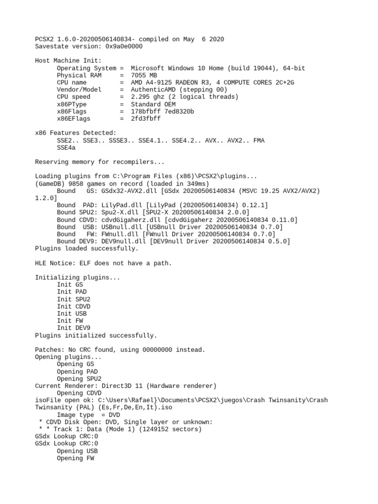 Emu Log | PDF | Computing | Computer Engineering