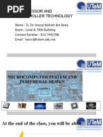 Chapter 1 Microcomputer System _ Peripheral Design (1)