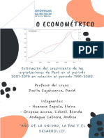 Trabajo Econometria