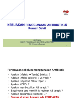 Prof. Kuntaman - Dasar Kebijakan Antibiotik