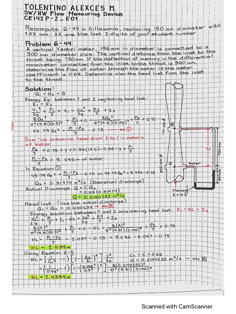 TOLENTINO SW HW Flow Measuring Device PDF