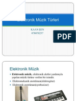 Elektronik Müzik Türleri