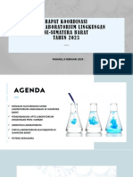 Presentasi Rakor Laboratorium Lingkungan Se-Sumatera Barat 2023