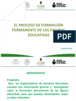 1 El Proceso de Formacion