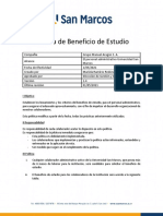 Política Beneficio de Estudio ADM 042021