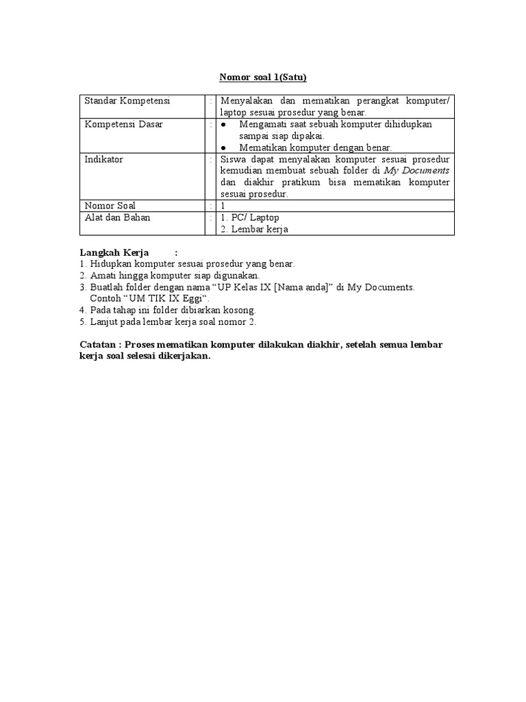 Contoh Soal | PDF