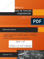 Derivada de Función Exponencial Expo