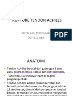 Ruptur Tendon Achilles Penyembuhan