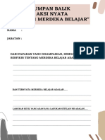 Merdeka Belajar Umpan Balik