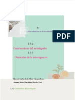 1.5 La Investigacion y El Investigador