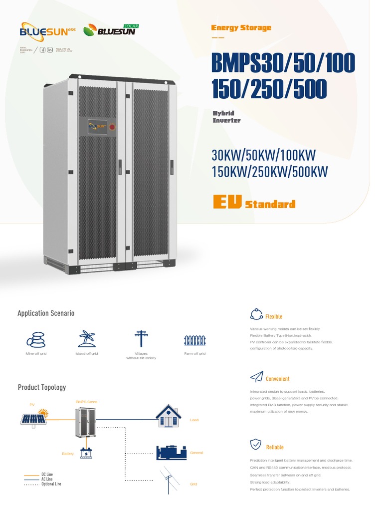 Bluesun Hybride Invertor | PDF | Electrical Grid | Off The Grid