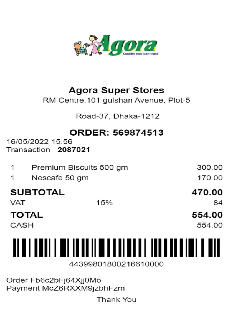 Supershop Bill | PDF