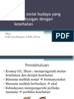 Aspek sosial budaya yang mempengaruhi kesehatan