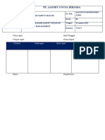 Formulir Hasil Rapat Tinjauan Management