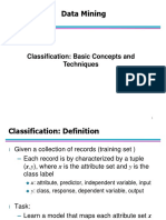 Data Mining: Basic Concepts and Techniques of Classification